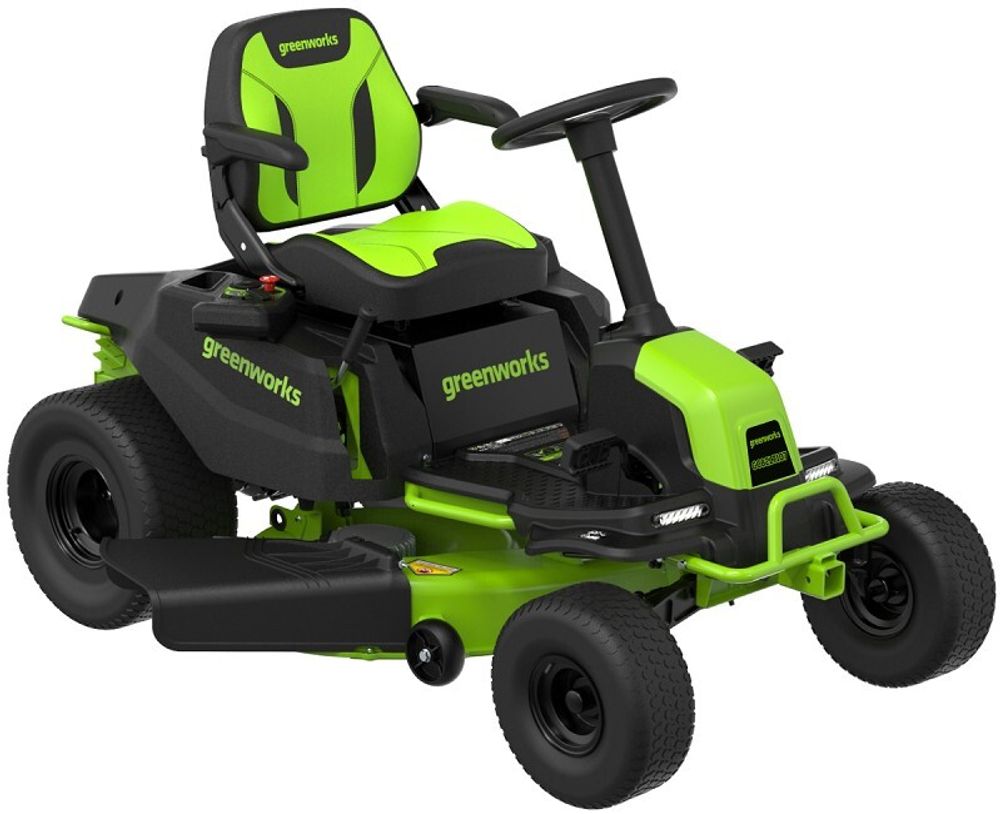 Трактор садовый GC82LT107 аккумуляторный Greenworks Арт. 7404507, 82V, без АКБ и ЗУ