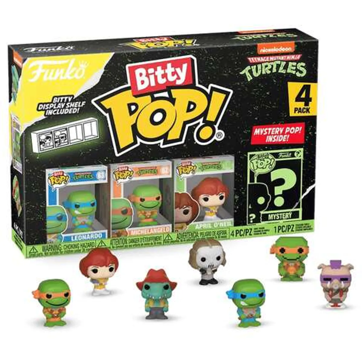 Funko Bitty POP! TMNT 4 Pack Series 1
