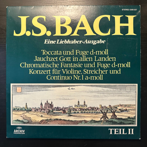Бах - Издание для влюбленных, часть 2 (Германия 1974г.)