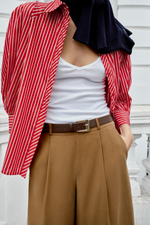ДЛИННЫЕ ШОРТЫ С РЕМНЕМ — ZARA