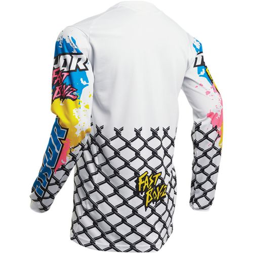 Купить Джерси Кроссовое Thor Pulse Fast Boyz Jersey / Детская / Белый