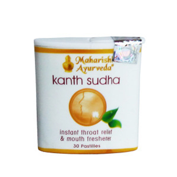 Драже травяное Maharishi Ayurveda Kanth Sudha от боли в горле 30 шт