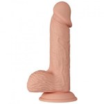 Реалистичный фаллоимитатор Beautiful Catoblepas (14×4,4 см)