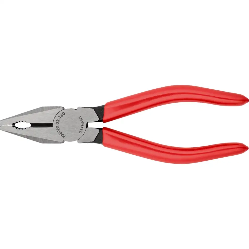 Плоскогубцы комбинированные черненые 160 мм Knipex 03 01 160 SB