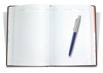 Подарочный набор: Ежедневник недатированный и Шариковая ручка Parker Jotter K160, цвет: Blue