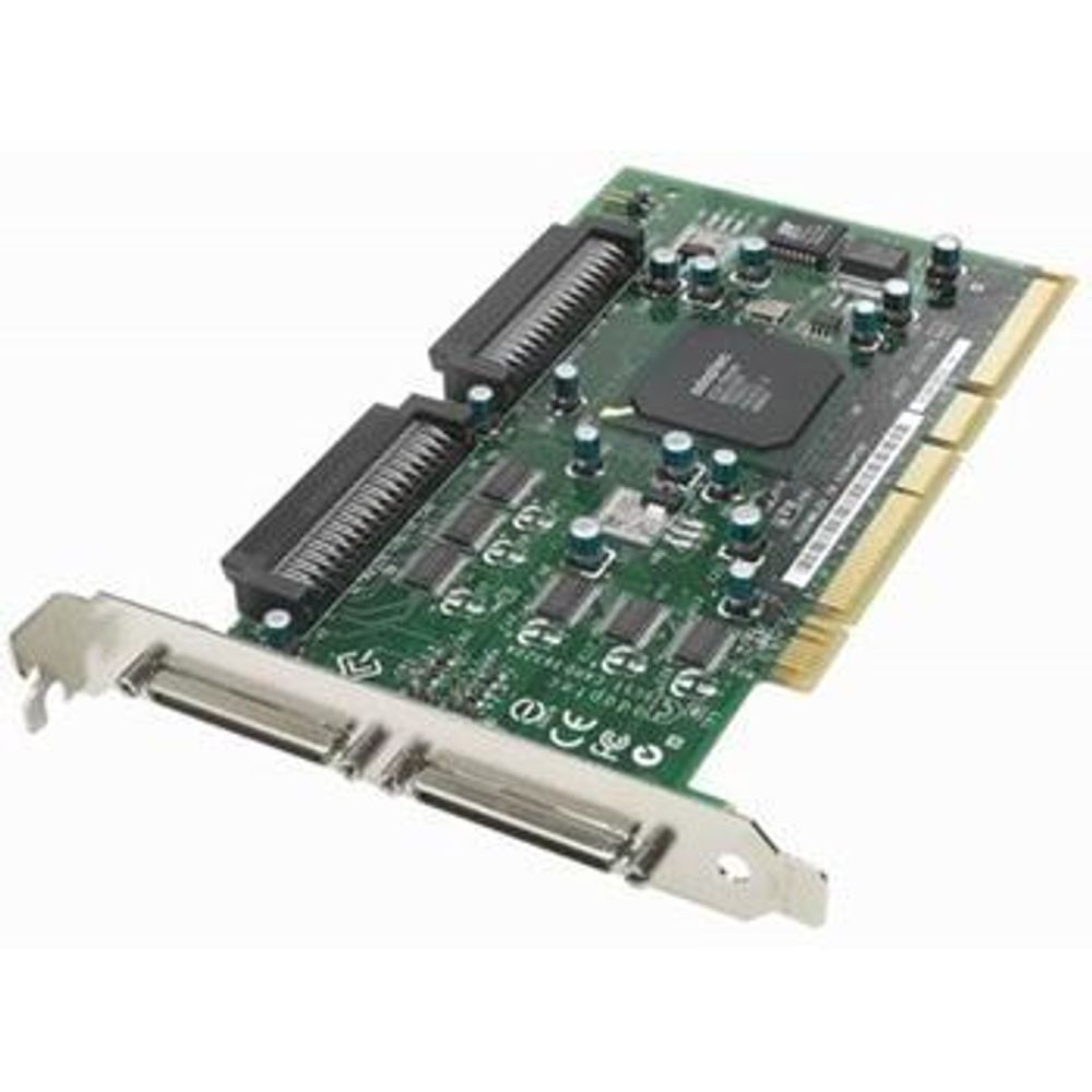 Контроллер Adaptec Ultra320, Conn: 2*68VHDext, 2x68int, RAID 0,1,10 PCI-X (64bit,133MHz), 2channel GC401