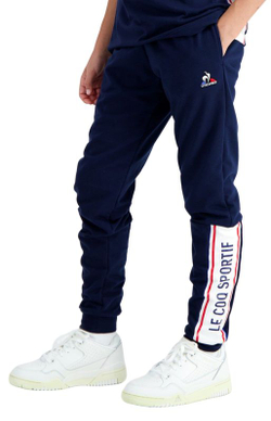 Мальчиковые брюки Le Coq Sportif TRI Pant Slim N°1 SS23 — bleu nuit