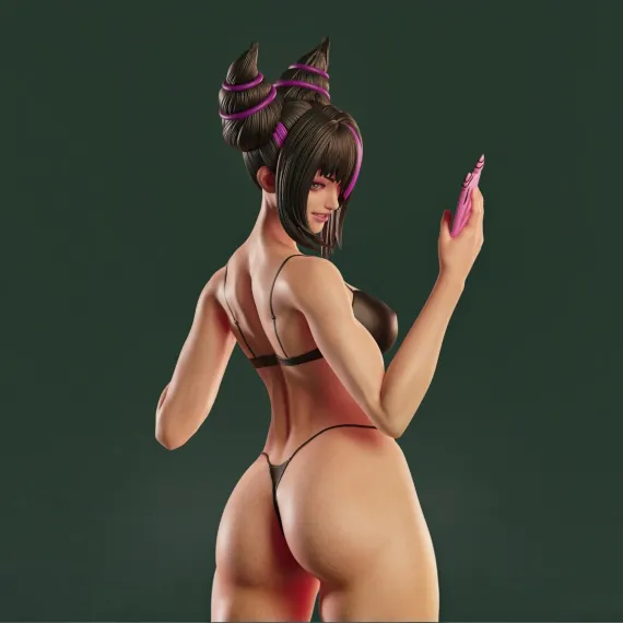 Juri pink Pajamas - Street Fighter
