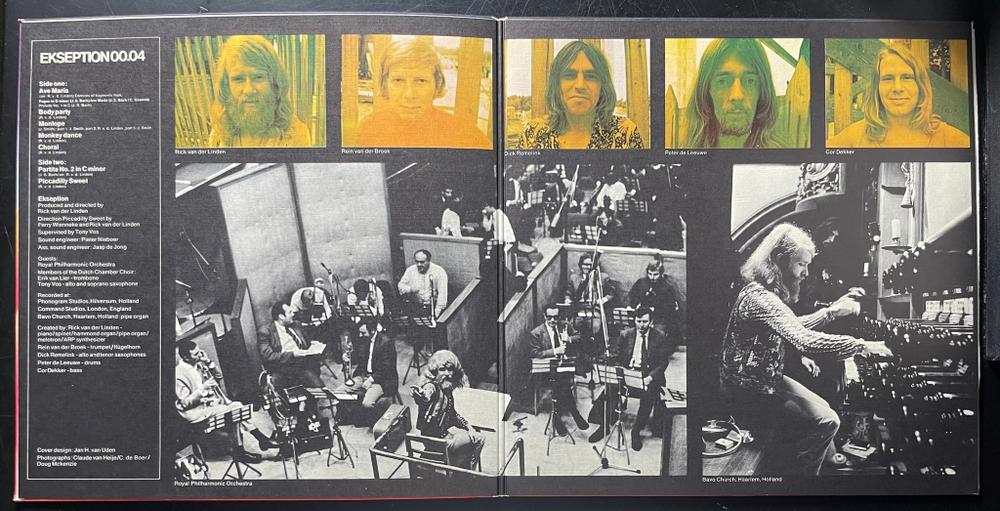 Ekseption, Royal Philharmonic Orchestra ‎– Ekseption 00.04 (Скандинавия 1971г.)