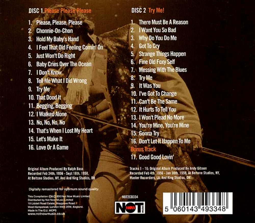 James Brown / Please Please Please, Try Me! (2CD)