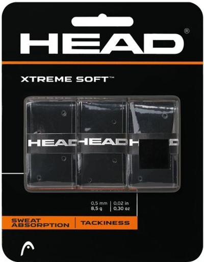Намотки теннисные Head Xtremesoft black 3P
