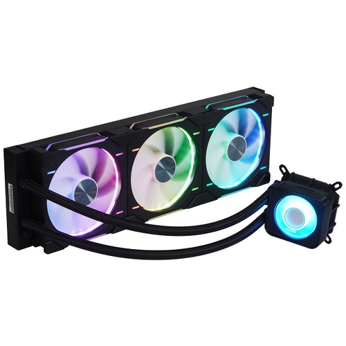 Система водяного охлаждения Phanteks Glacier One 420D30 X2 ARGB, черный (PH-GO420D30_DBK02)