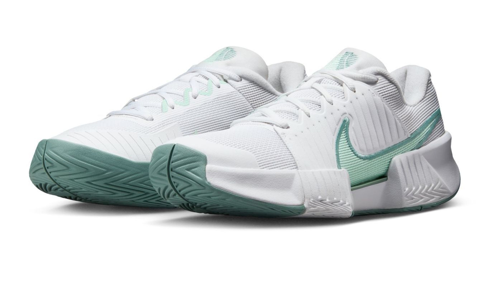 Женские Кроссовки теннисные Nike Zoom GP Challenge Pro - white/mint foam cannon