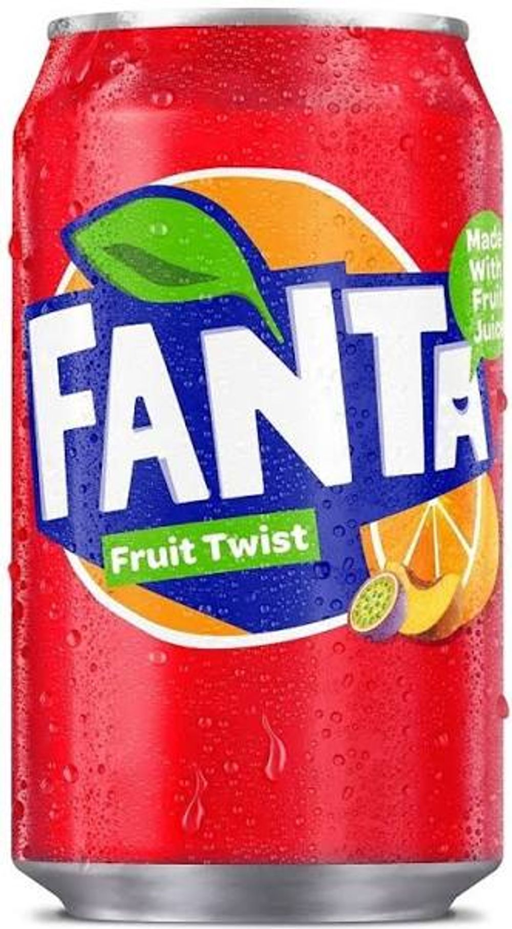 .Газ напиток Fanta 330мл Fruit Twist (Фрут Твист) (24) ж/б