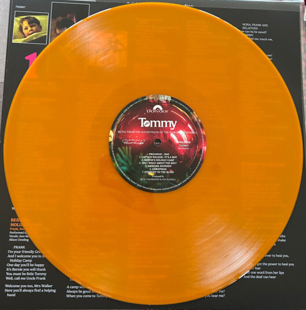 Soundtrack / Tommy (Limited Edition)(Coloured Vinyl)(2LP)