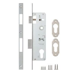Корпус замка KALE KILIT 153/P (35мм) w/b никель /6055/