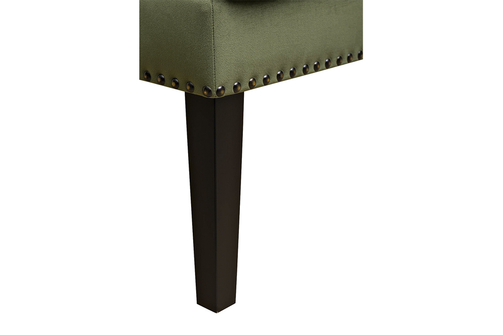 Кресло с подушкой 74x84x104см Garda Decor Rimini Colton 008-ZEL зеленое