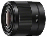 Объектив Sony FE 28mm f/2 (SEL28F20), широкоугольный, автоматическая фокусировка