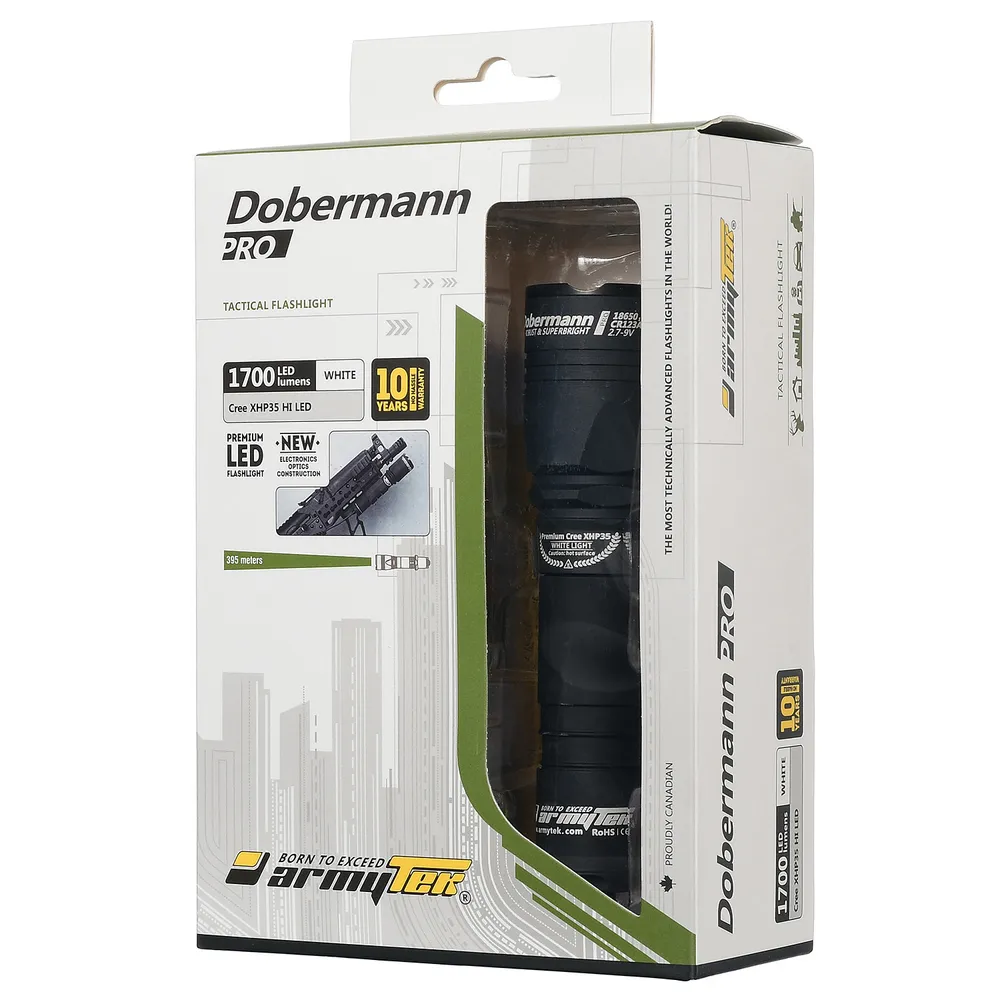 Тактический фонарь Dobermann Pro Armytek