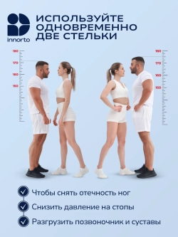 Стельки для увеличения роста 21226