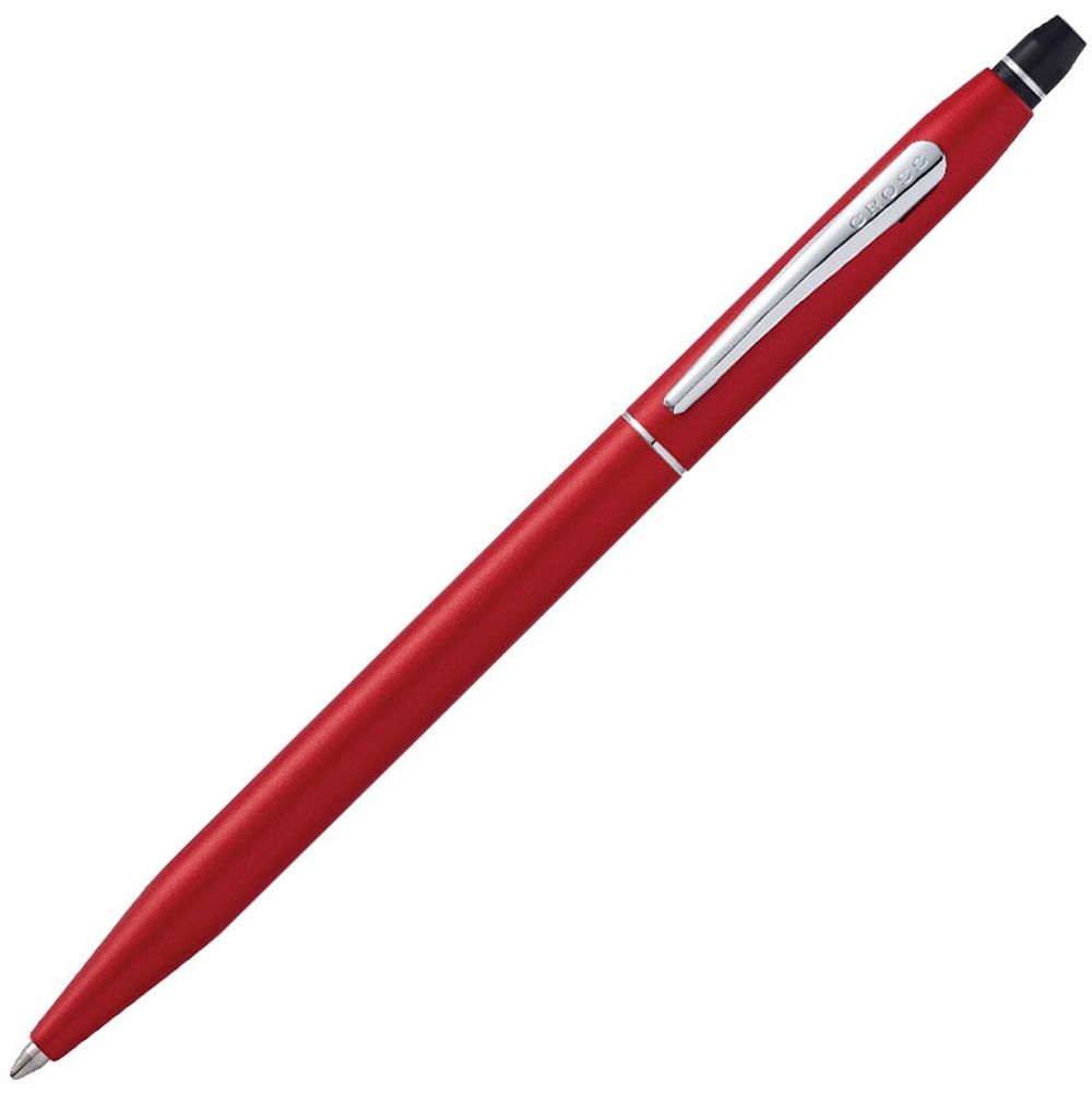 Шариковая ручка Cross Click мат красный CT с 2 гел стерж Fblack блистер (AT0622S-119)