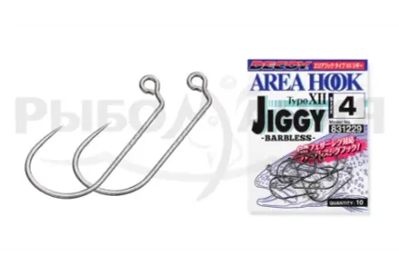 Крючок Decoy форелевый одинарный AH-12 AREA HOOK JIGGY #6
