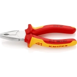 Плоскогубцы комбинированные хромированные 160 мм Knipex 03 06 160 SB