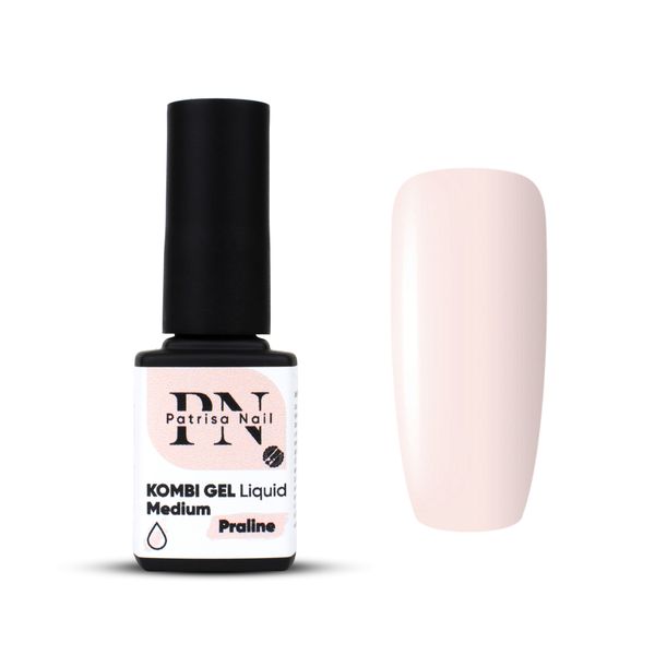 Patrisa Nail, Комби гель камуфлирующий Kombi Gel Liquid Medium Praline 12 мл