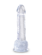 Фаллоимитатор King Cock Clear 7" Cock with Balls Pipedream 575420PD