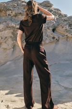 ХЛОПКОВАЯ ФУТБОЛКА В СТИЛЕ РУСТИК — ZARA