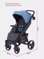 Коляска детская RANT basic "ALPINE" RA450 Blue