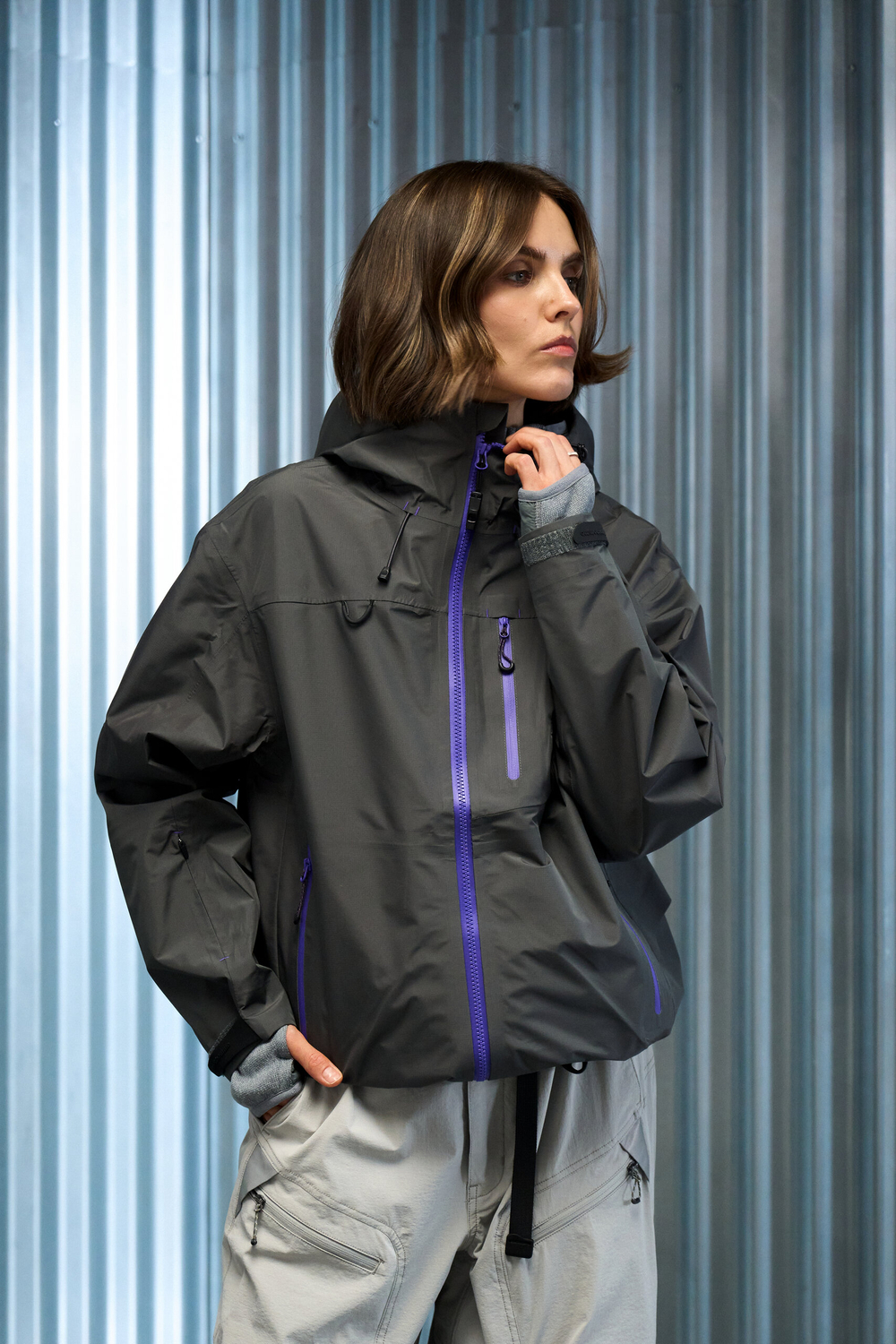 Куртка Nothomme Kongshan Outdoor Hiking Jacket "Mist Gray"