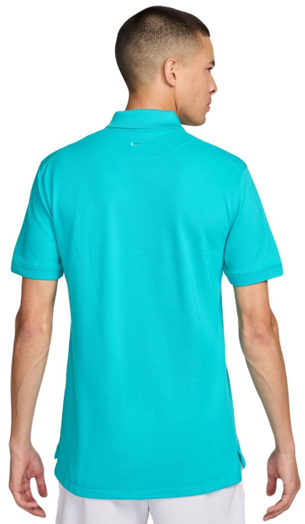 Мужское теннисное поло Nike Rafa Slim Polo - небесный