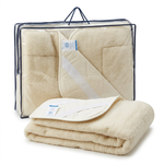 Наматрасник ЛЕЖЕБОКА Woolly & Tencel 160х200 зима-лето, арт. 26160-3