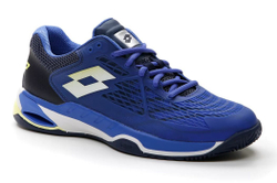 Мужские кроссовки теннисные Lotto Mirage 100 Clay - amparo blue/yellow neon/navy blue