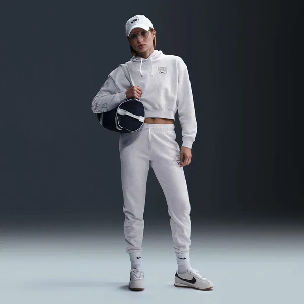 Толстовка женская NIKE W NSW CLUB FLC OS GX CRP HDY