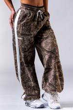 Брюки Oversized Sweatpants POWER 896 СВЕТЛО-КОРИЧНЕВЫЙ КАМУФЛЯЖ