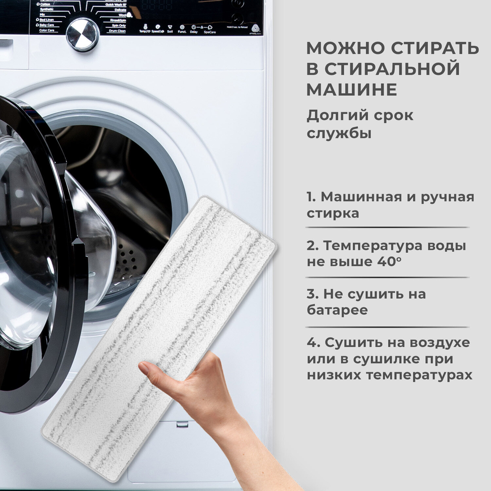 Насадки МОП для швабры липучка, КОМПЛЕКТ 2 шт., плотная микрофибра, 38×12,5 см, LAIMA, 609148