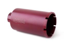 Сегментная алмазная коронка MESSER REDLINE по граниту диаметр 67 мм длина 100 мм