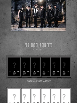 Альбом CROSS GENE - MIRROR 4th Mini Album BLACK Version
