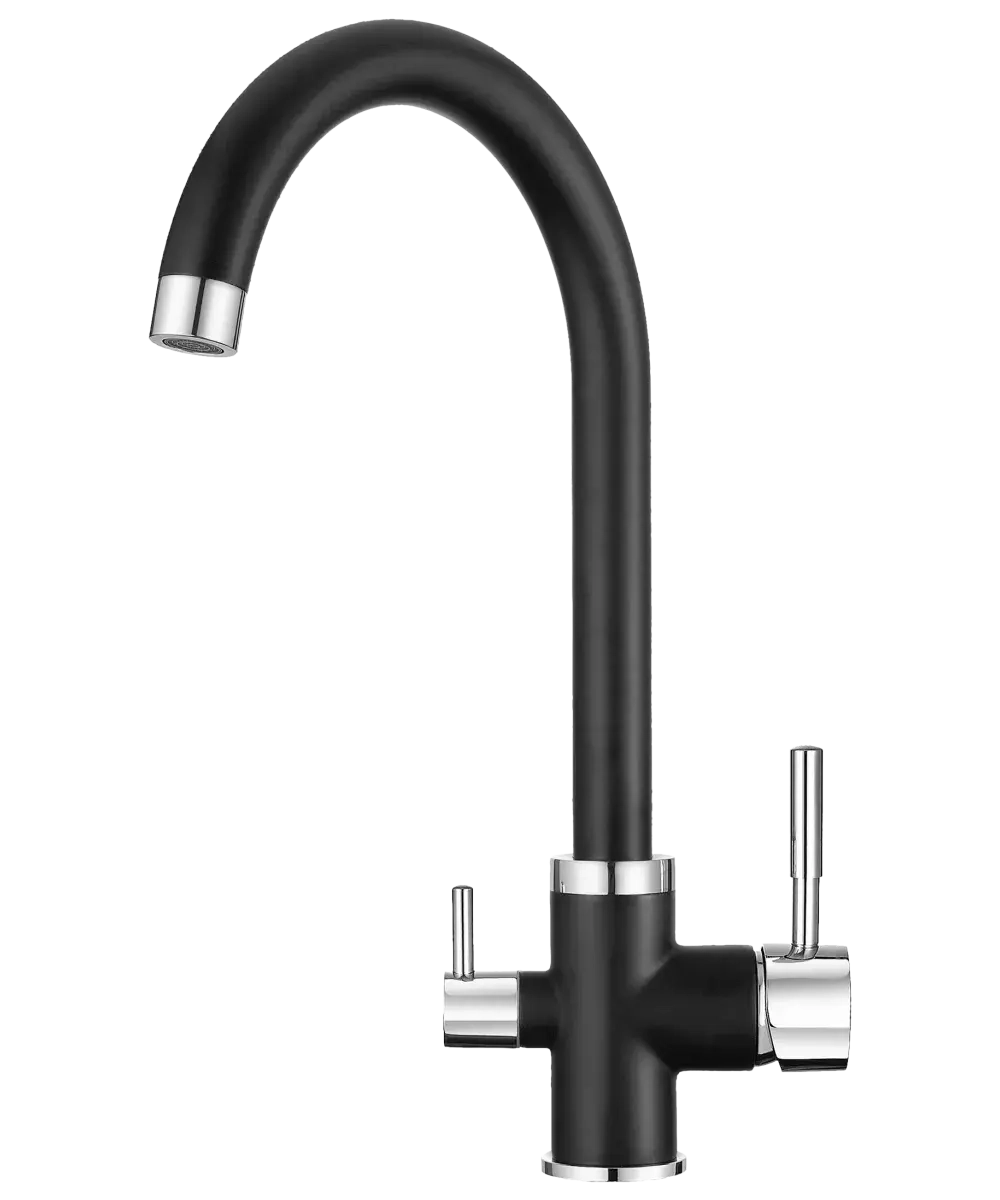 Кухонный смеситель Kuppersberg KARIA DEEP BLACK фото 