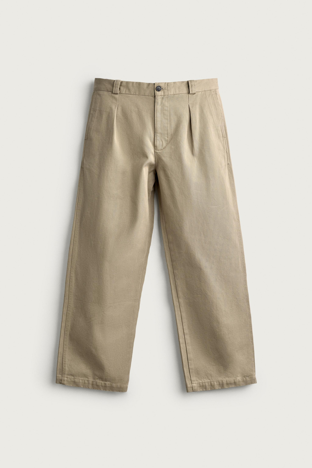 БРЮКИ ЧИНОС STRAIGHT FIT СО СКЛАДКАМИ — ZARA · 5862/776