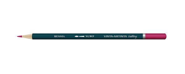 Карандаш акварельный художественный заточенный, 6 шт, 308 Кармин (имитация) (Carmine (Hue)), Vista-Artista Gallery VGWP