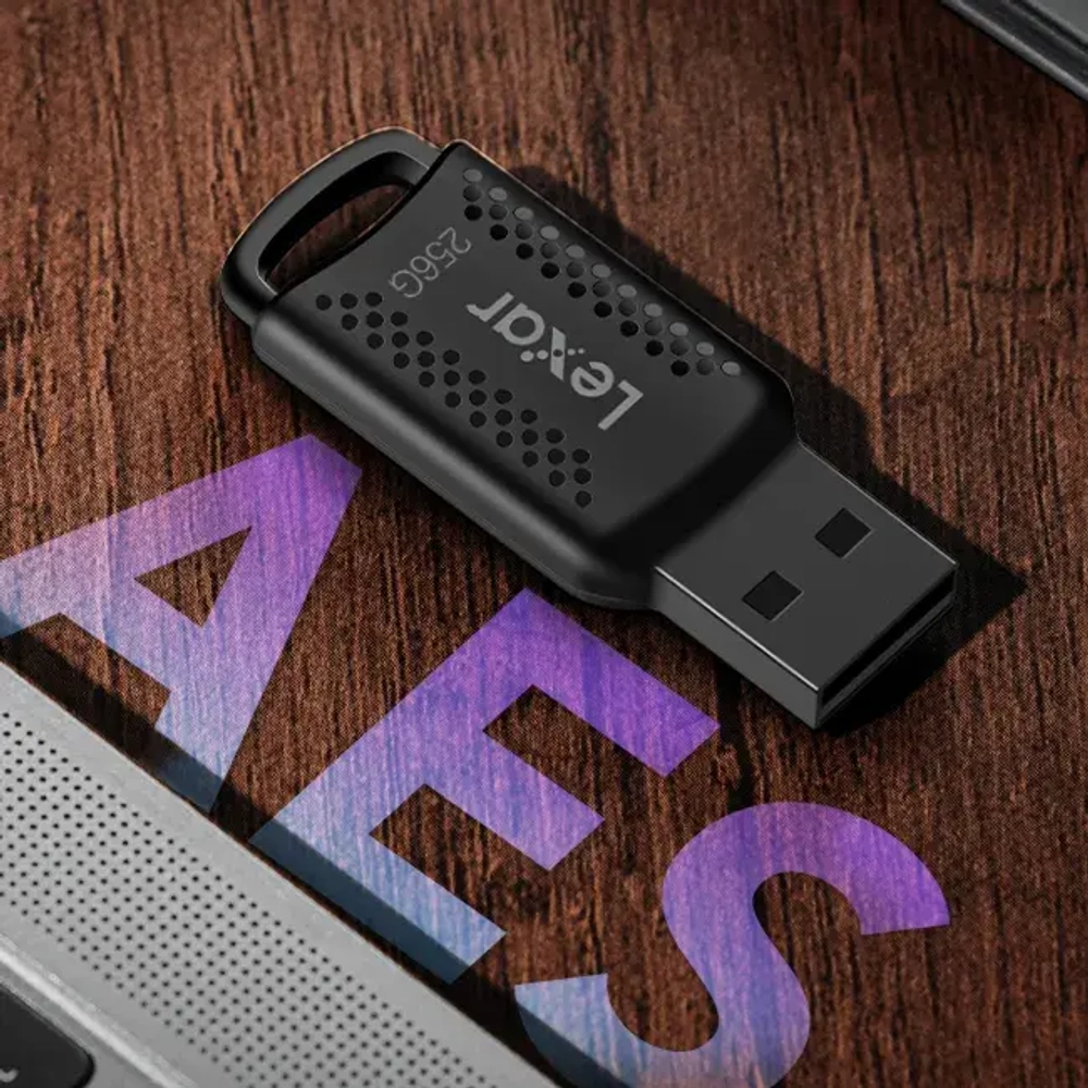 Флеш-накопитель Lexar JumpDrive V400 256GB, USB 3.0, R 100 МБ/с