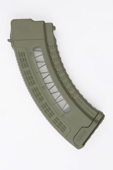 Магазин полимерный 7.62x39 на 30 патронов для AK (green)