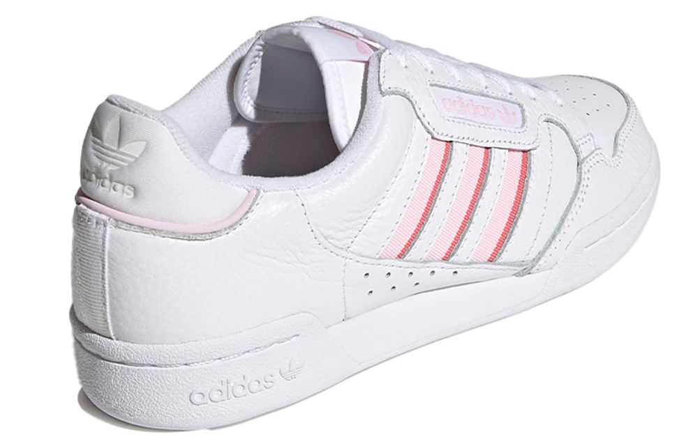 Adidas Women"s Continental 80 Stripes "White Clear Pink" Women"s