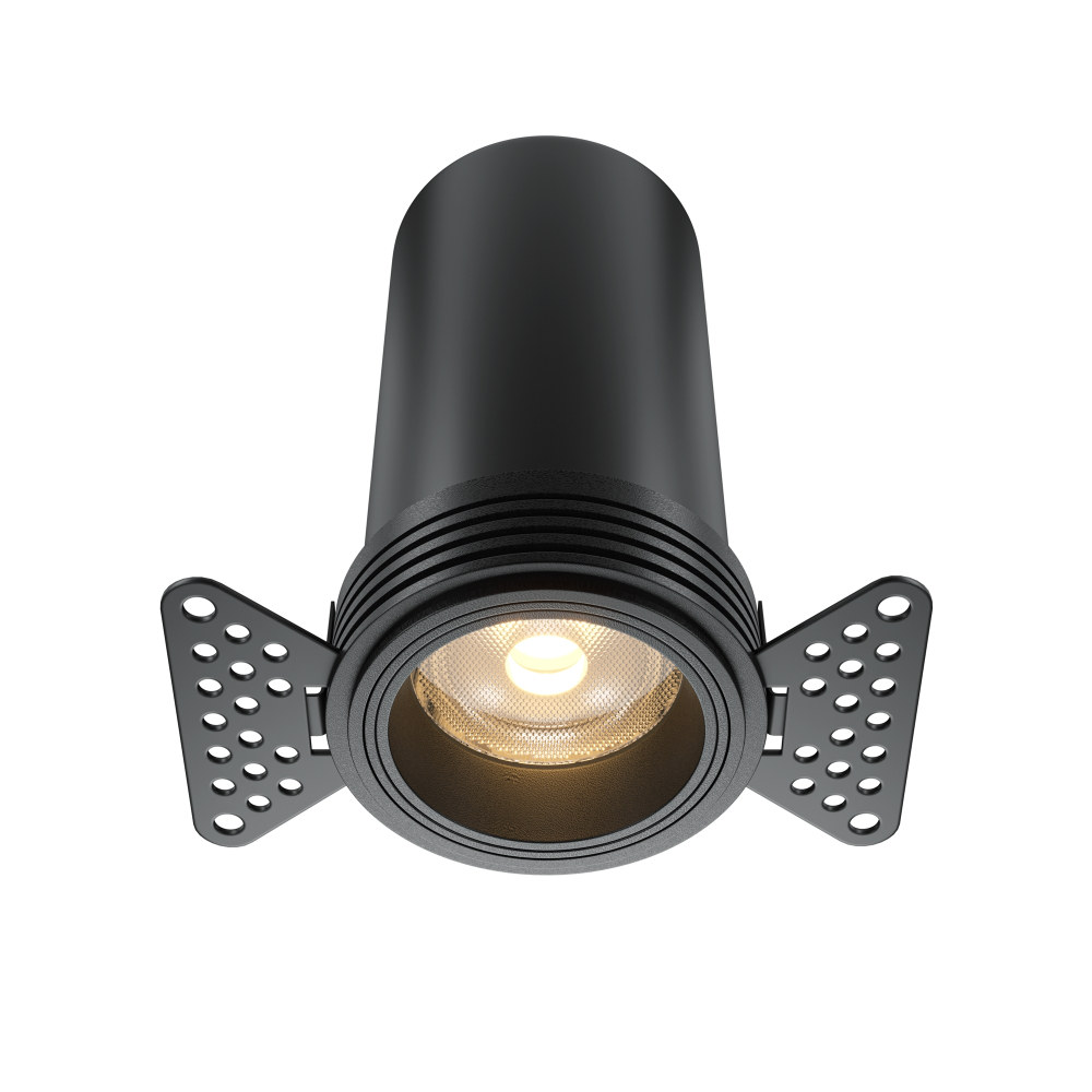 Встраиваемый светодиодный светильник Maytoni FOCUS LED DL125-L12-3K-TRS-B
