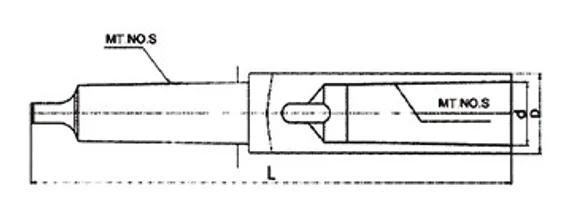 Втулка переходная OCM КМ3/КМ2, длинная