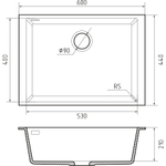 Rivelato SR-6053 Titanio
