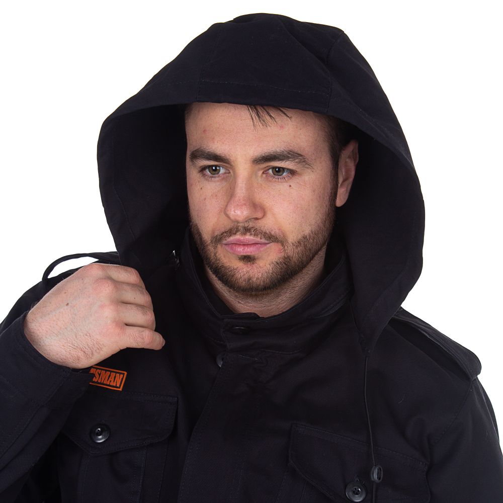 Куртка летняя Крафт цвет Черный ткань Cotton